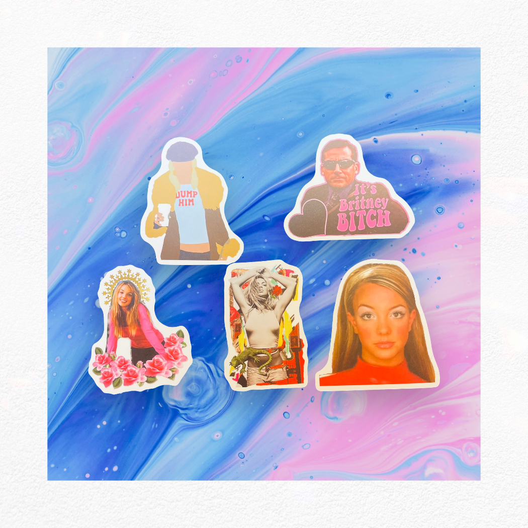 Britney Spears Sticker Packs