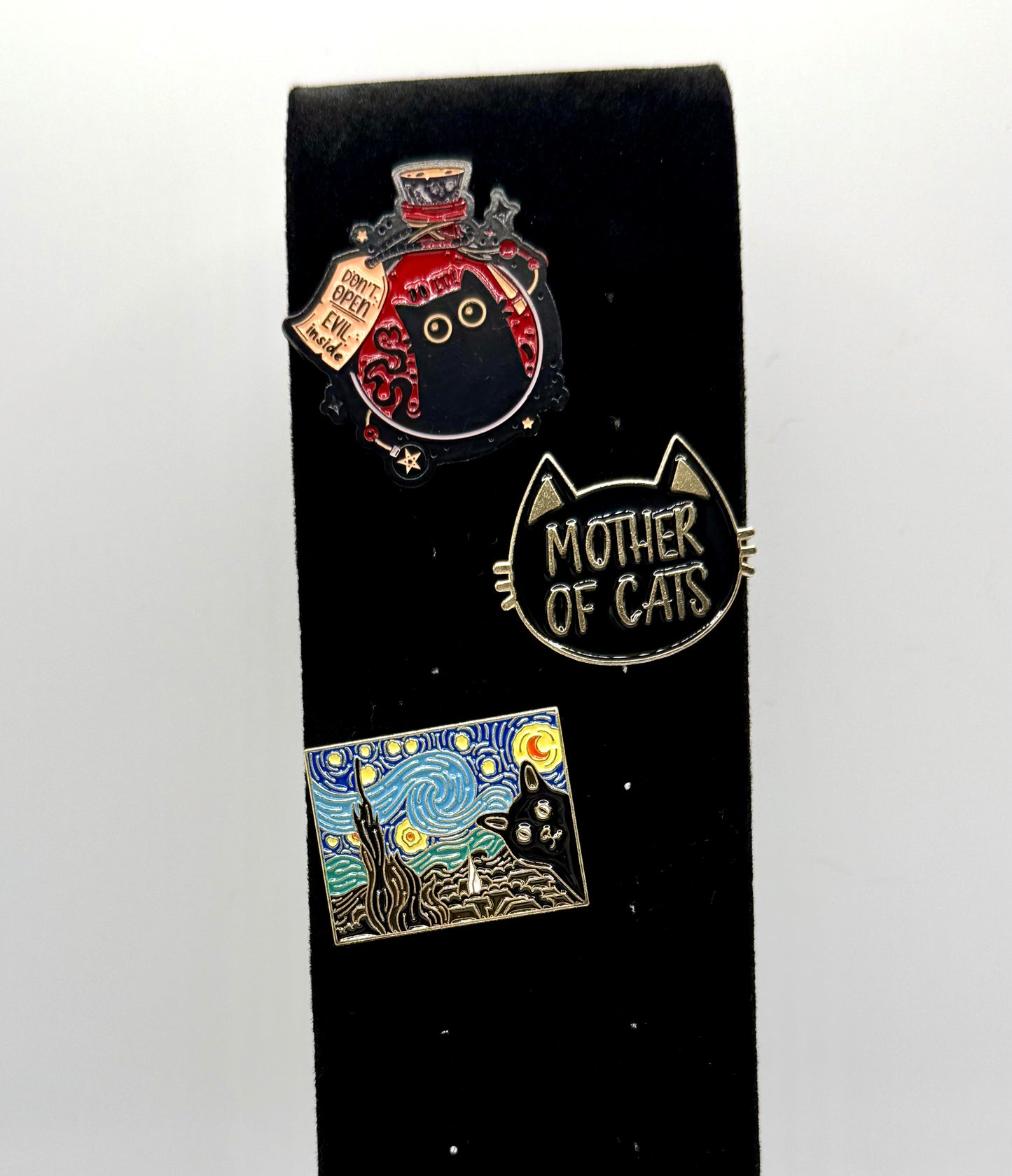 Black Cat Pins