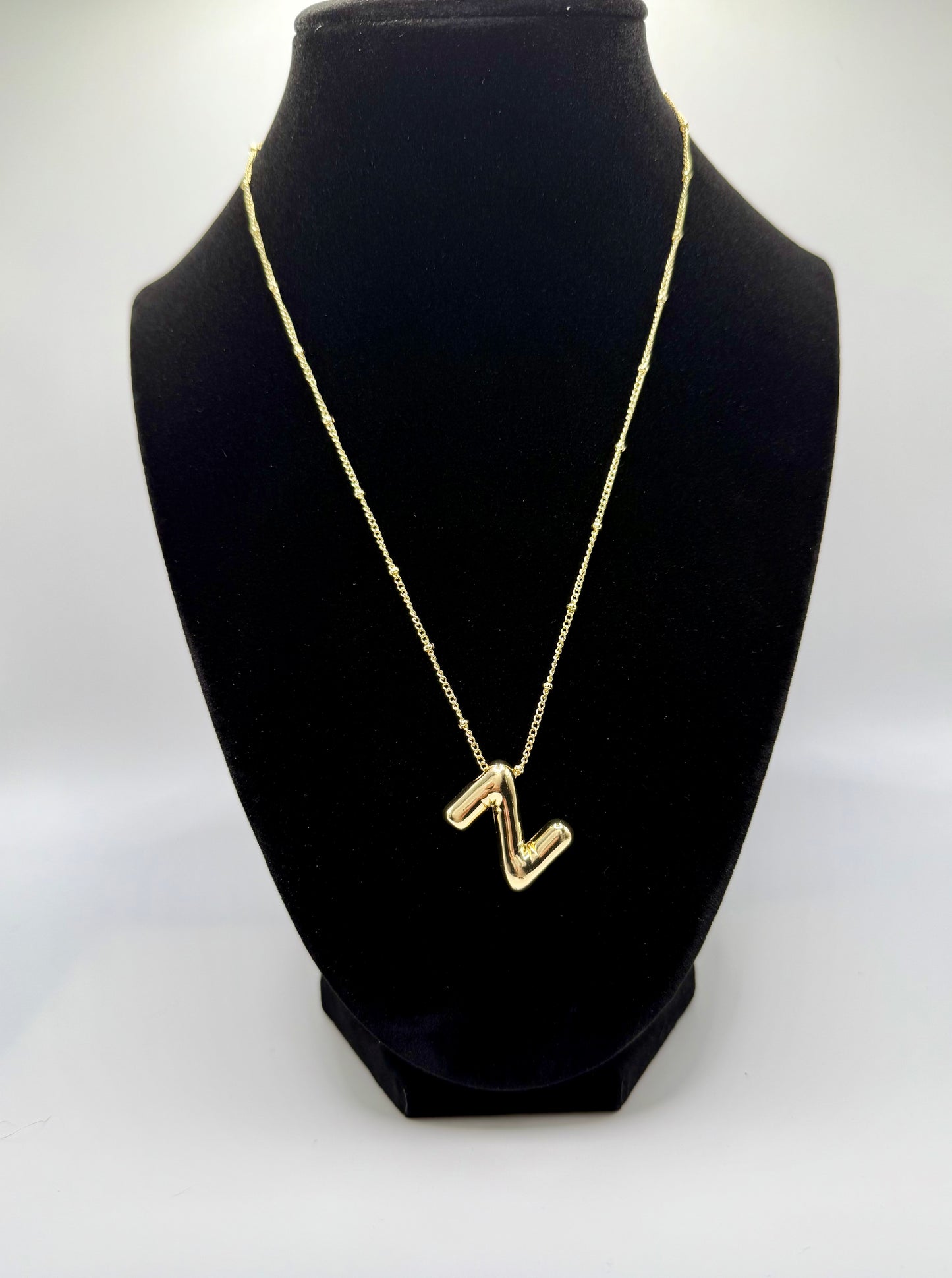 Balloon Letter Necklace