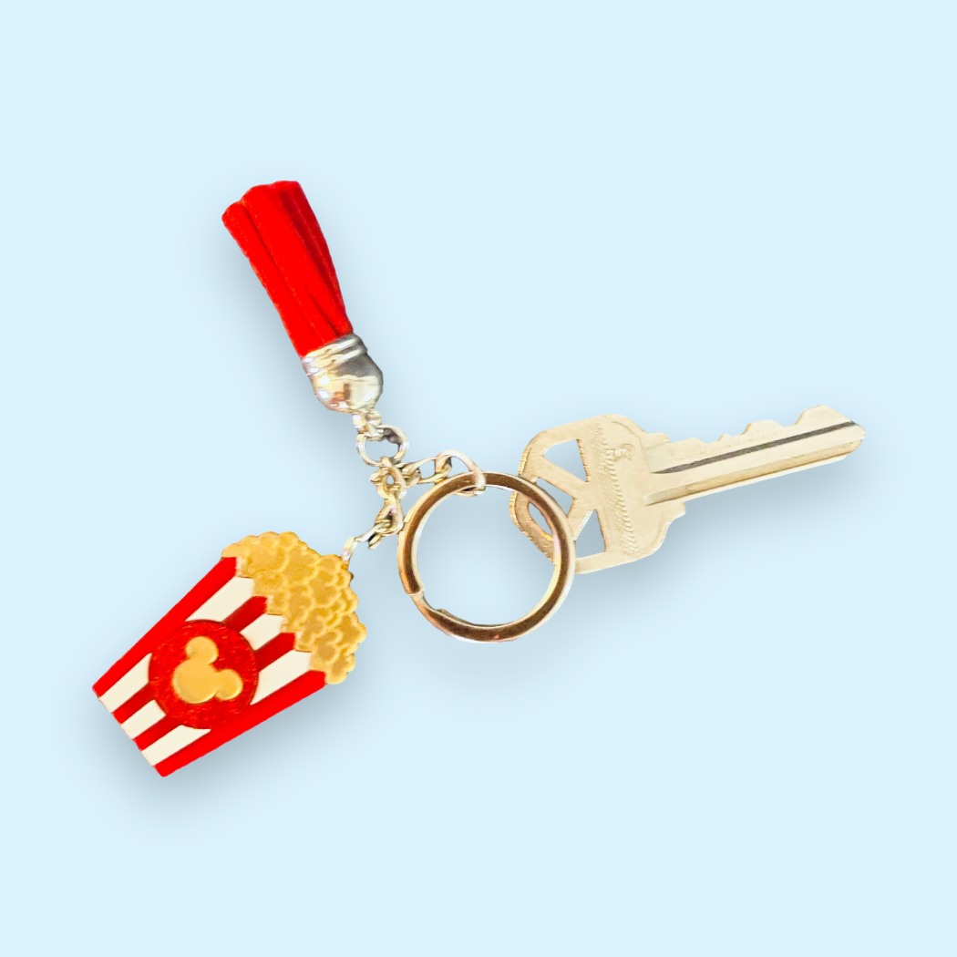 Popcorn Keychain