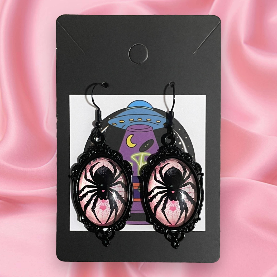 Black Widow Earrings