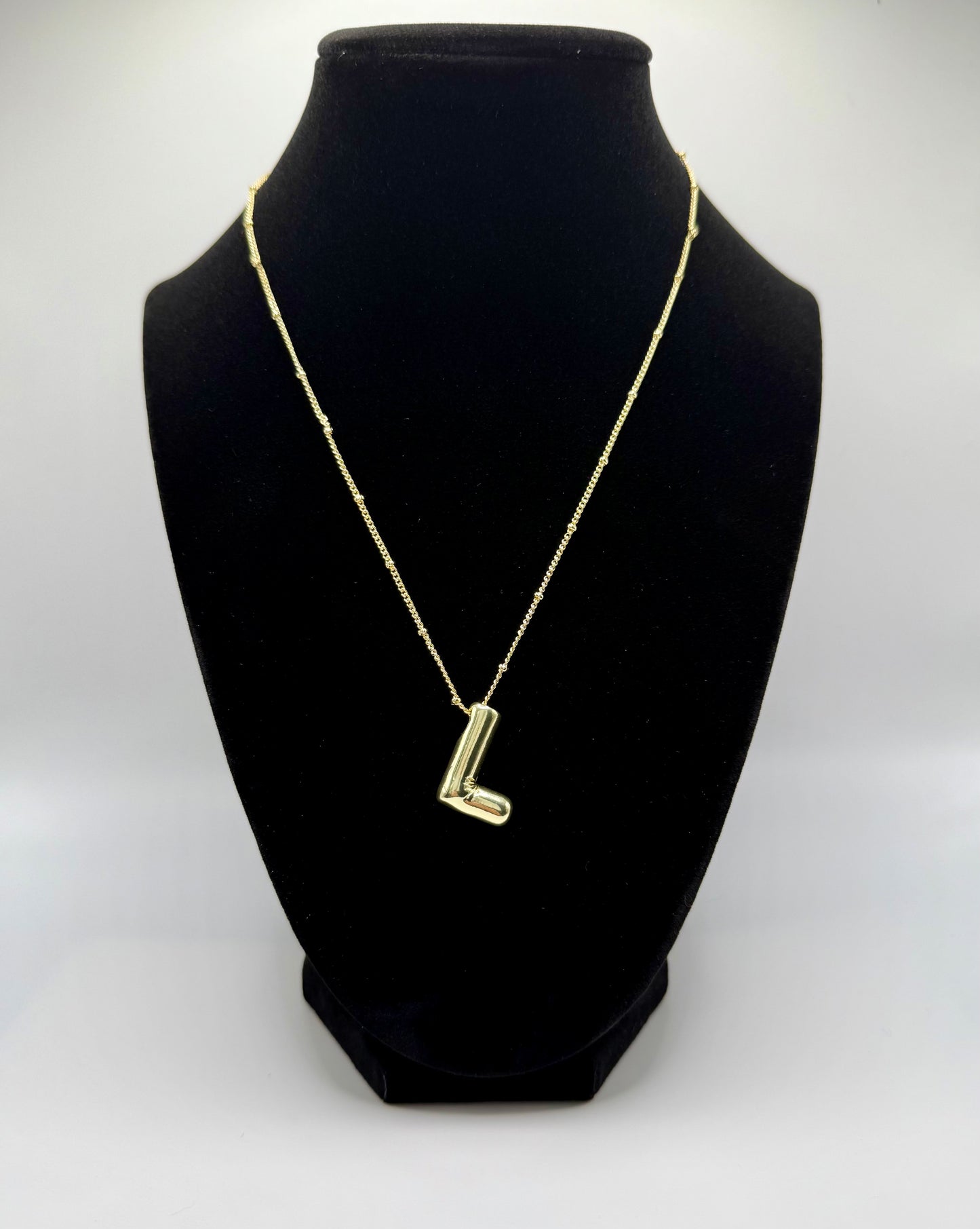 Balloon Letter Necklace