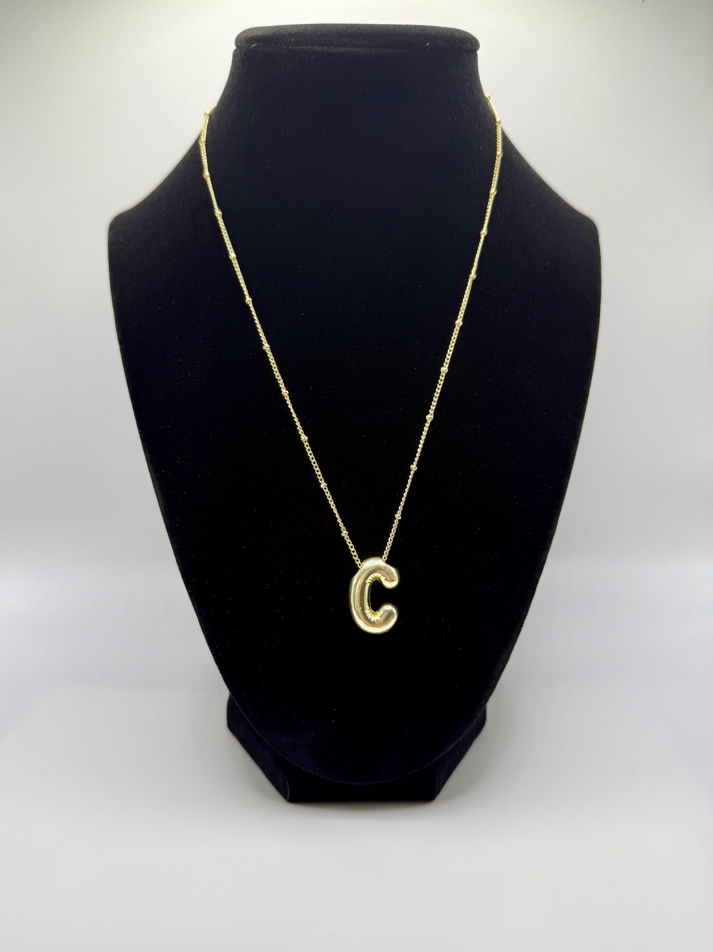 Balloon Letter Necklace