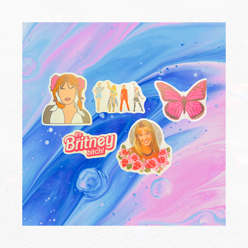 Britney Spears Sticker Packs