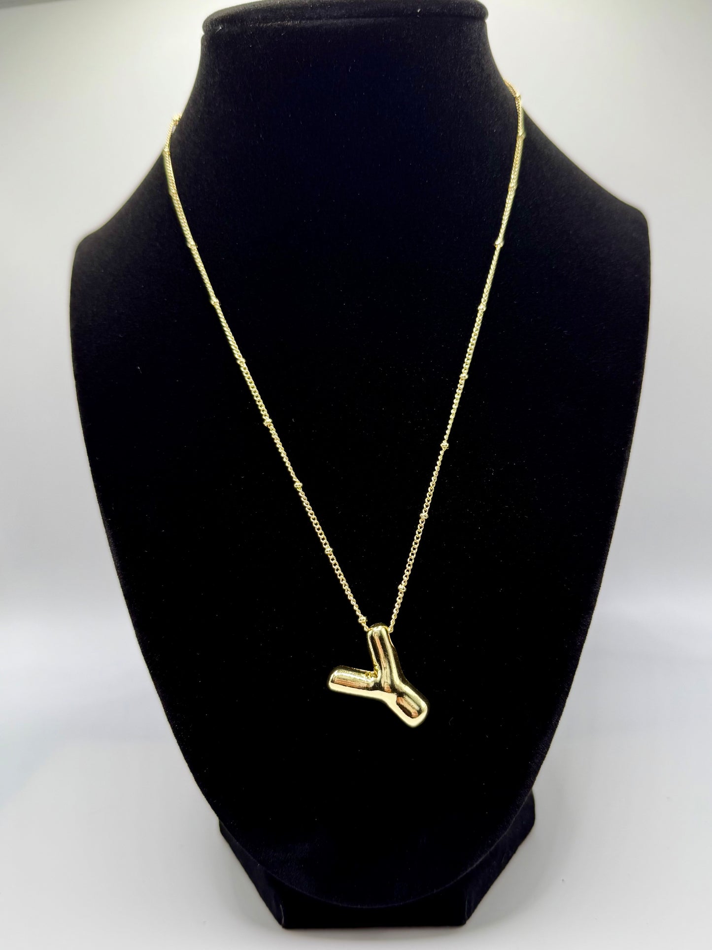Balloon Letter Necklace