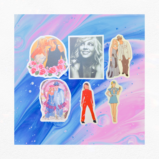 Britney Spears Sticker Packs