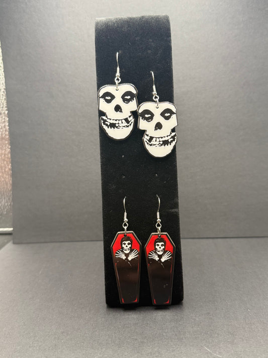 Coffin Misfit Earrings