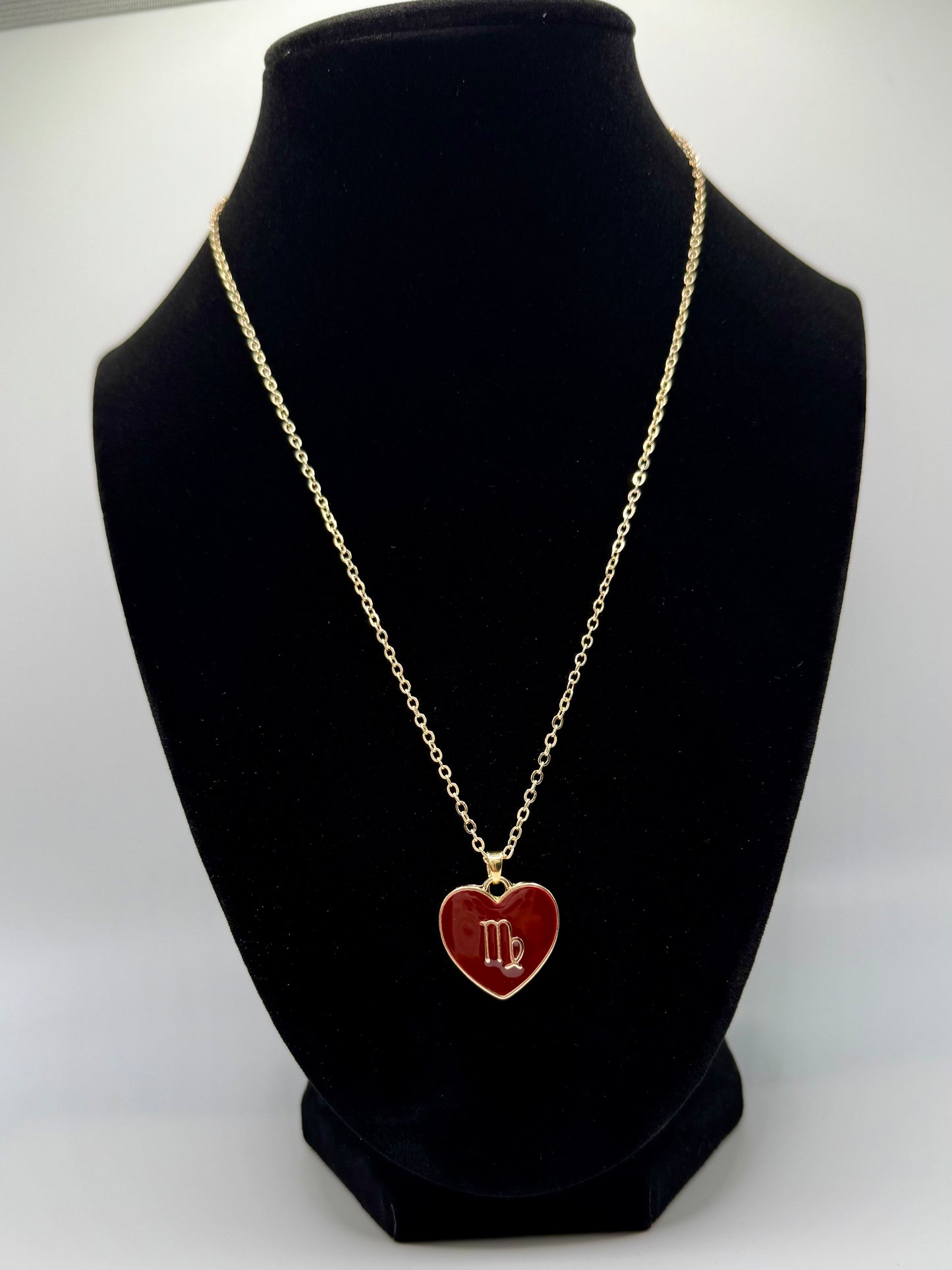 Zodiac Heart Necklace