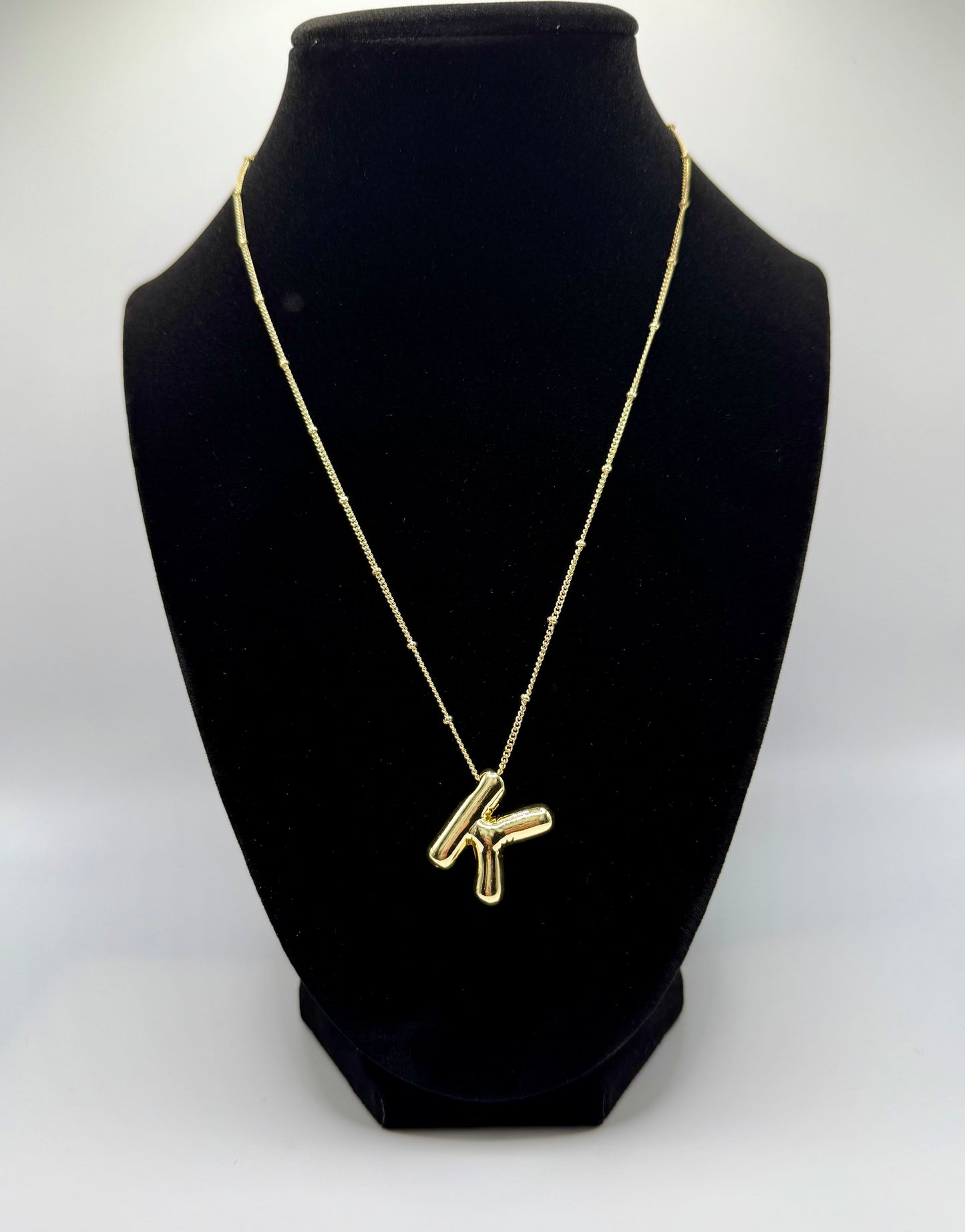 Balloon Letter Necklace