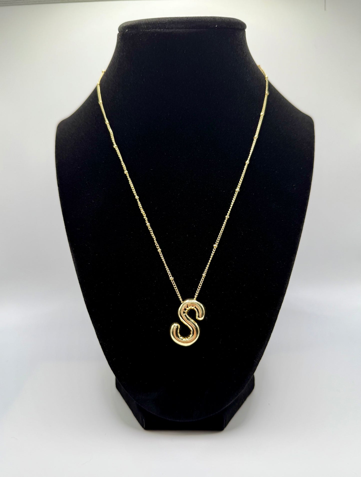 Balloon Letter Necklace