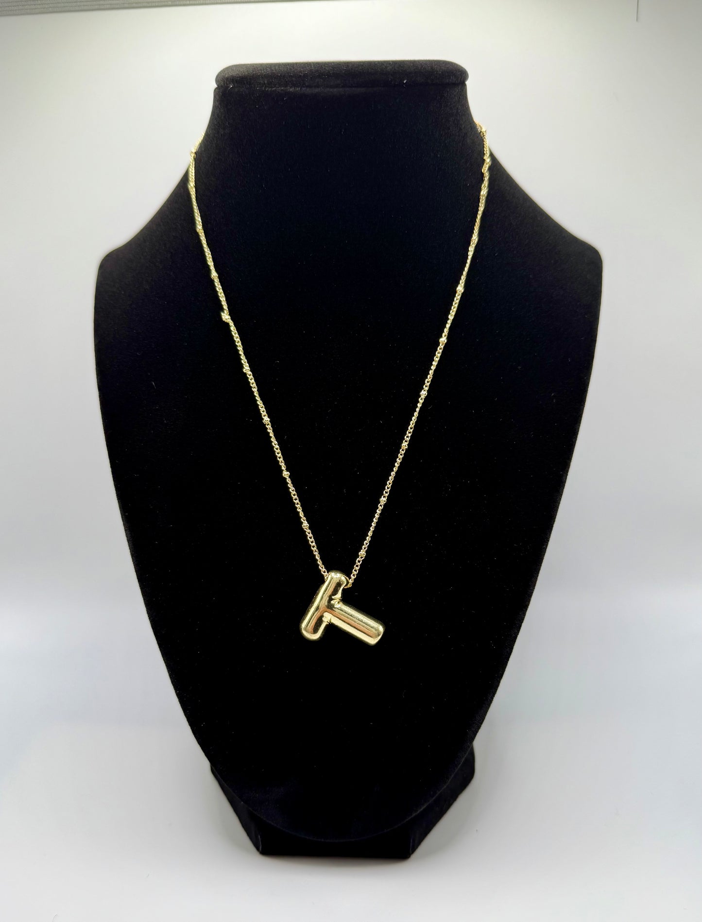 Balloon Letter Necklace