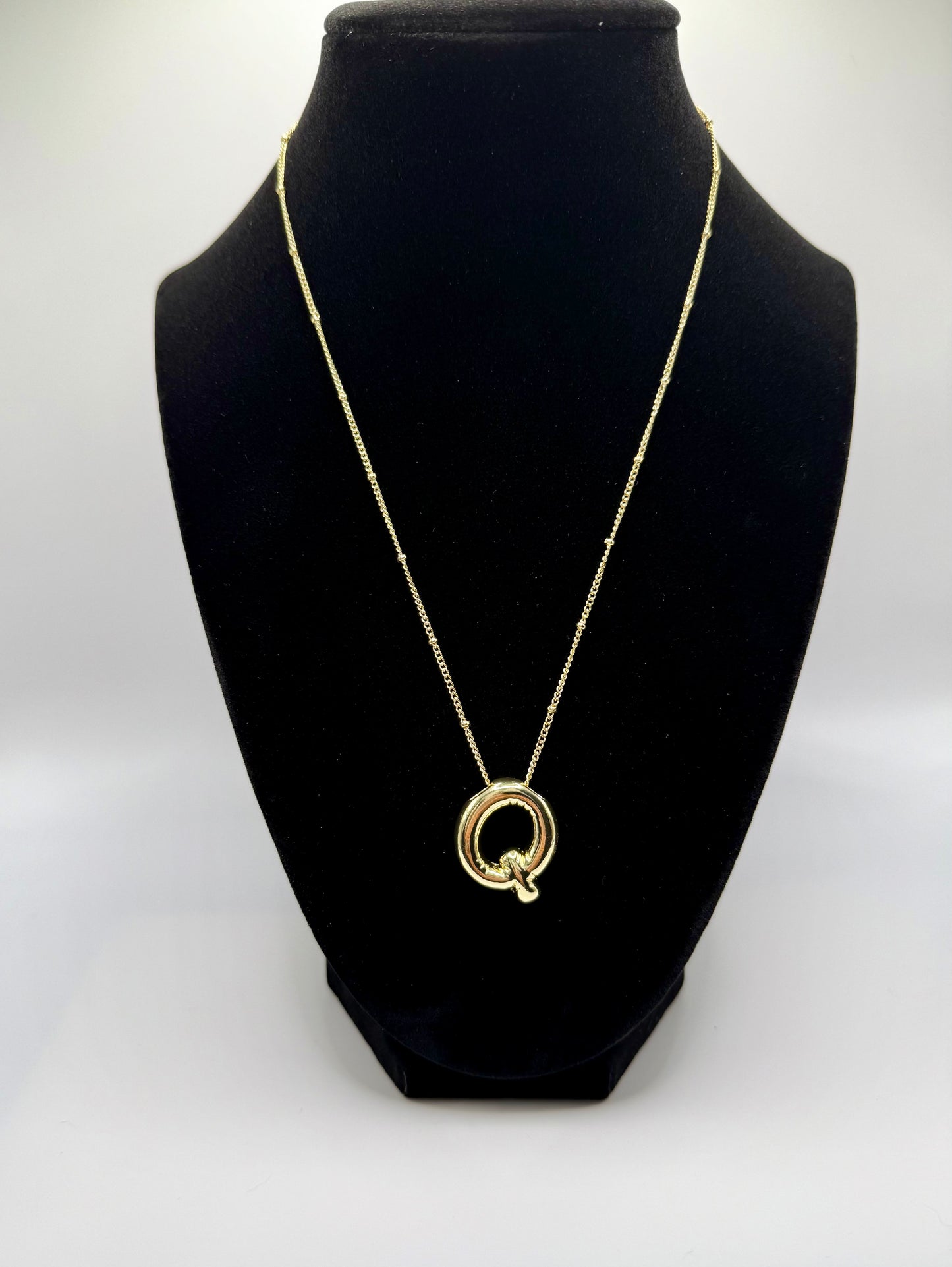 Balloon Letter Necklace
