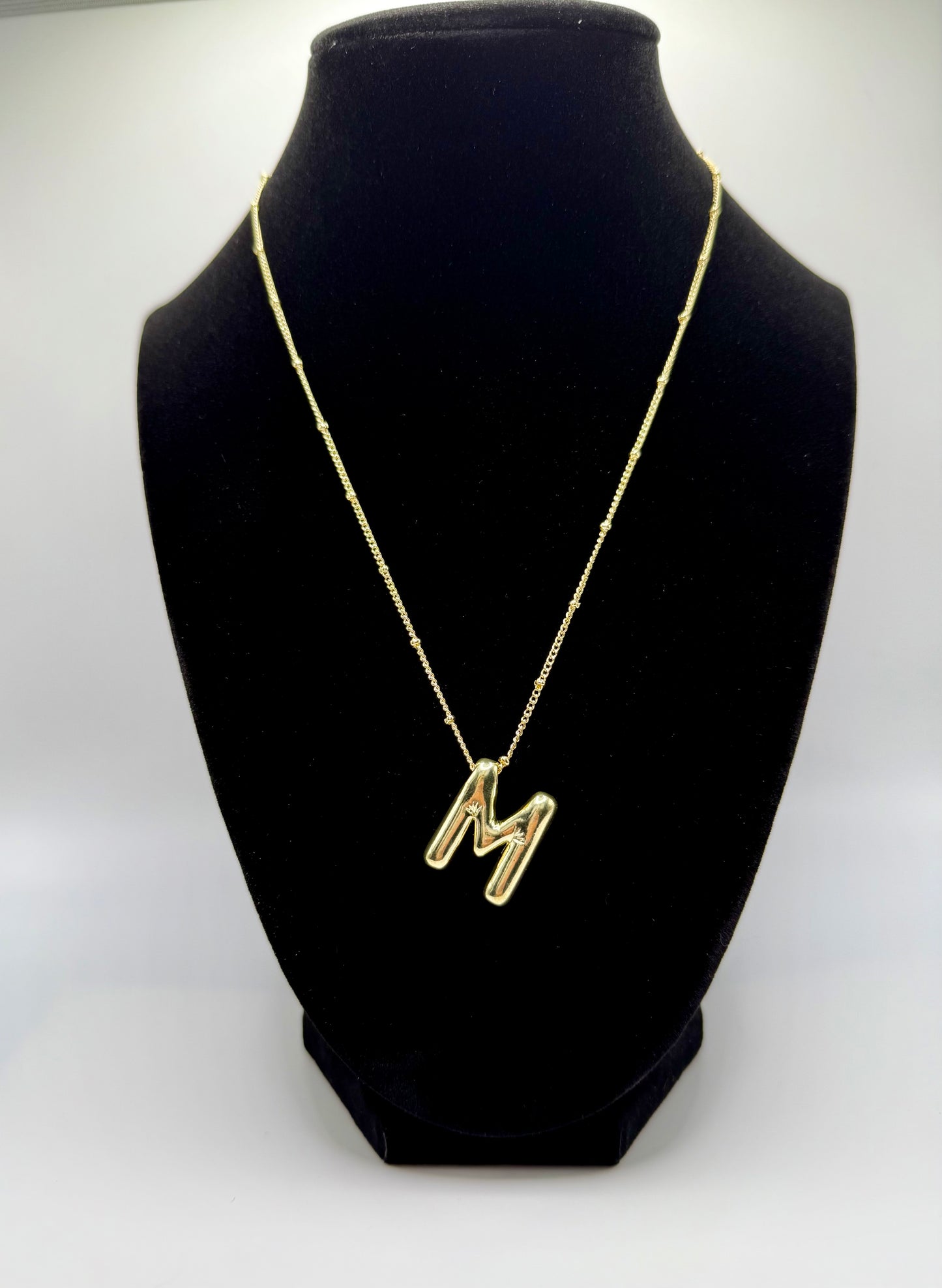 Balloon Letter Necklace