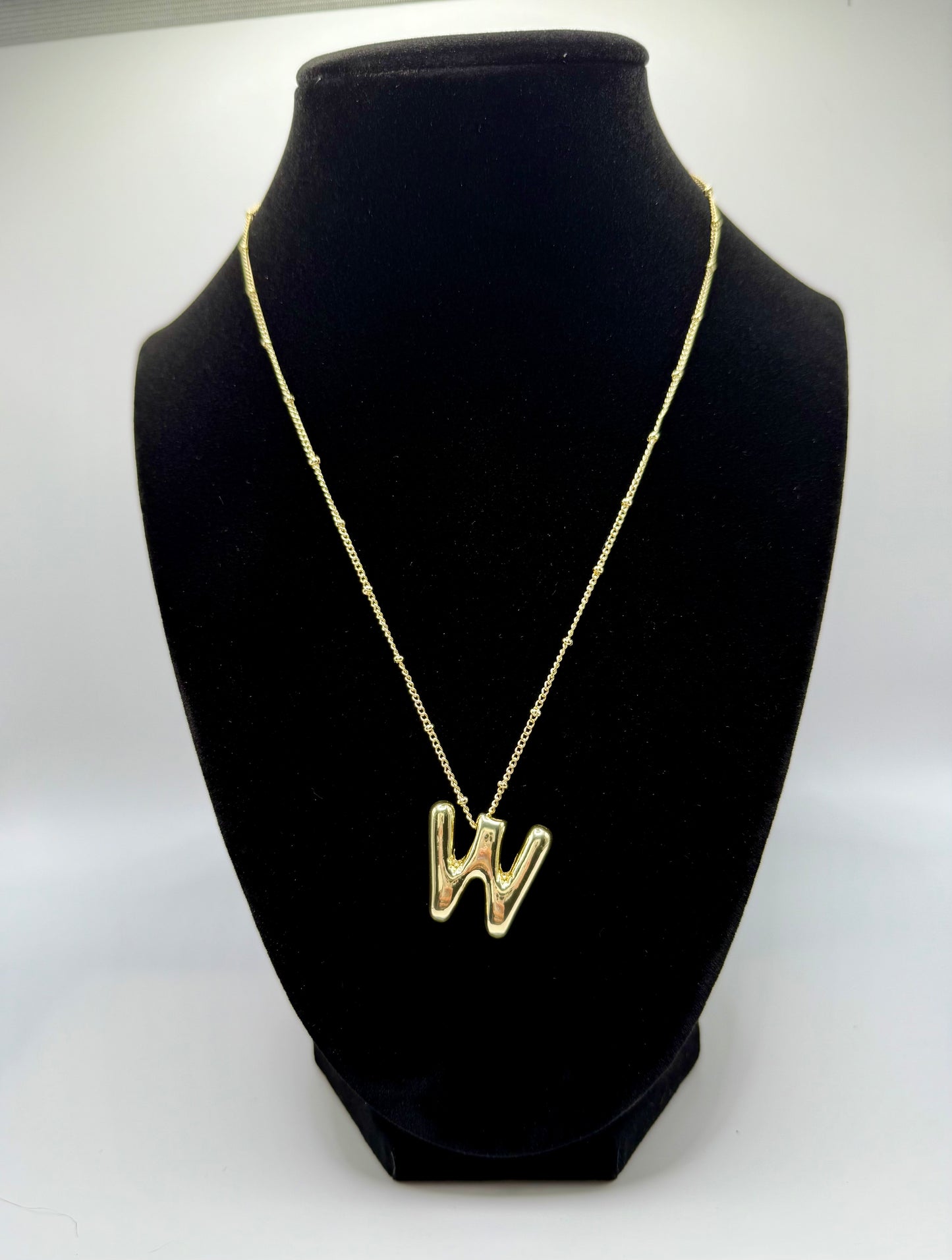 Balloon Letter Necklace