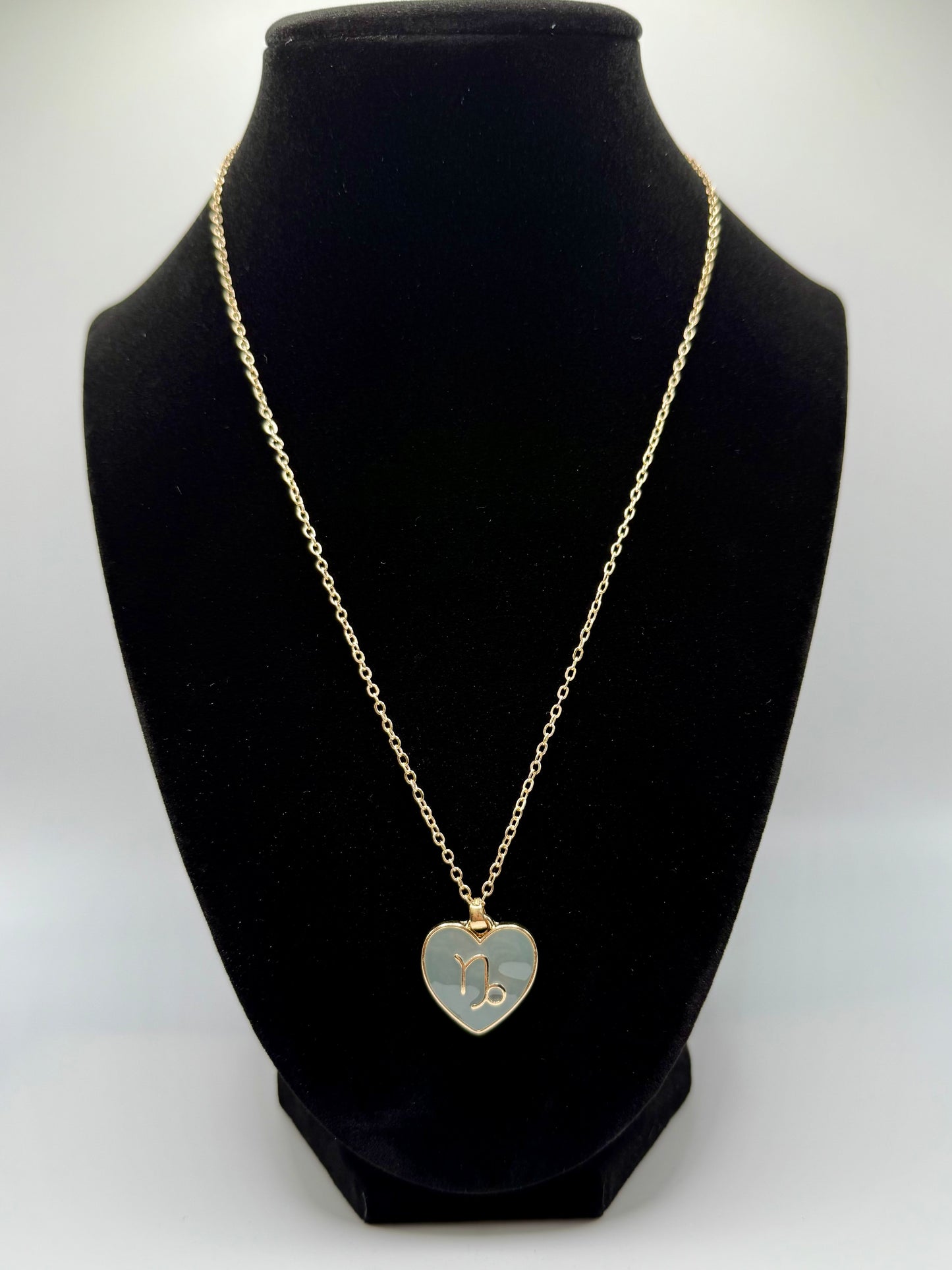Zodiac Heart Necklace