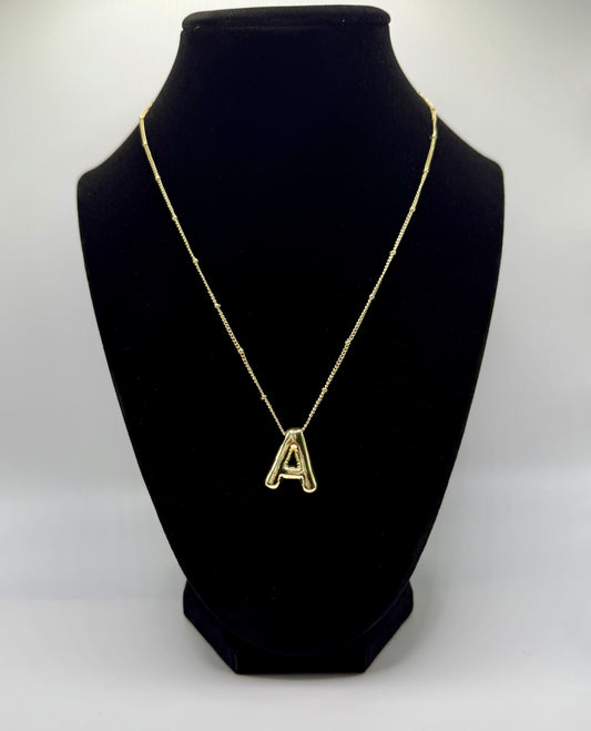 Balloon Letter Necklace