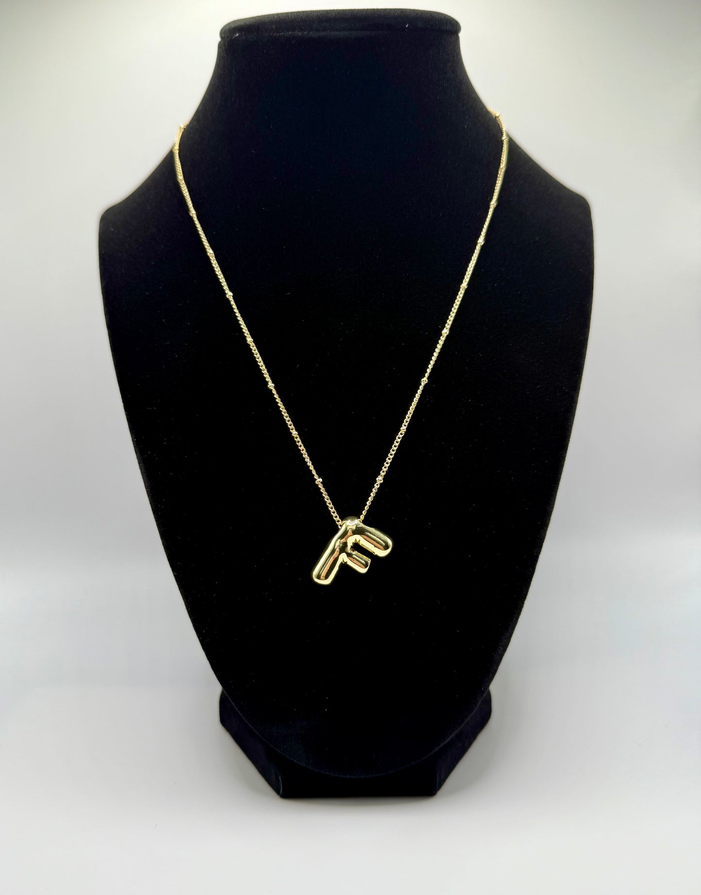 Balloon Letter Necklace