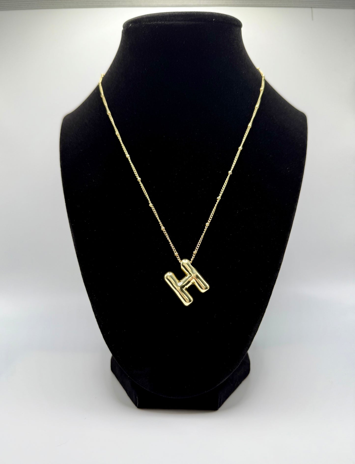 Balloon Letter Necklace