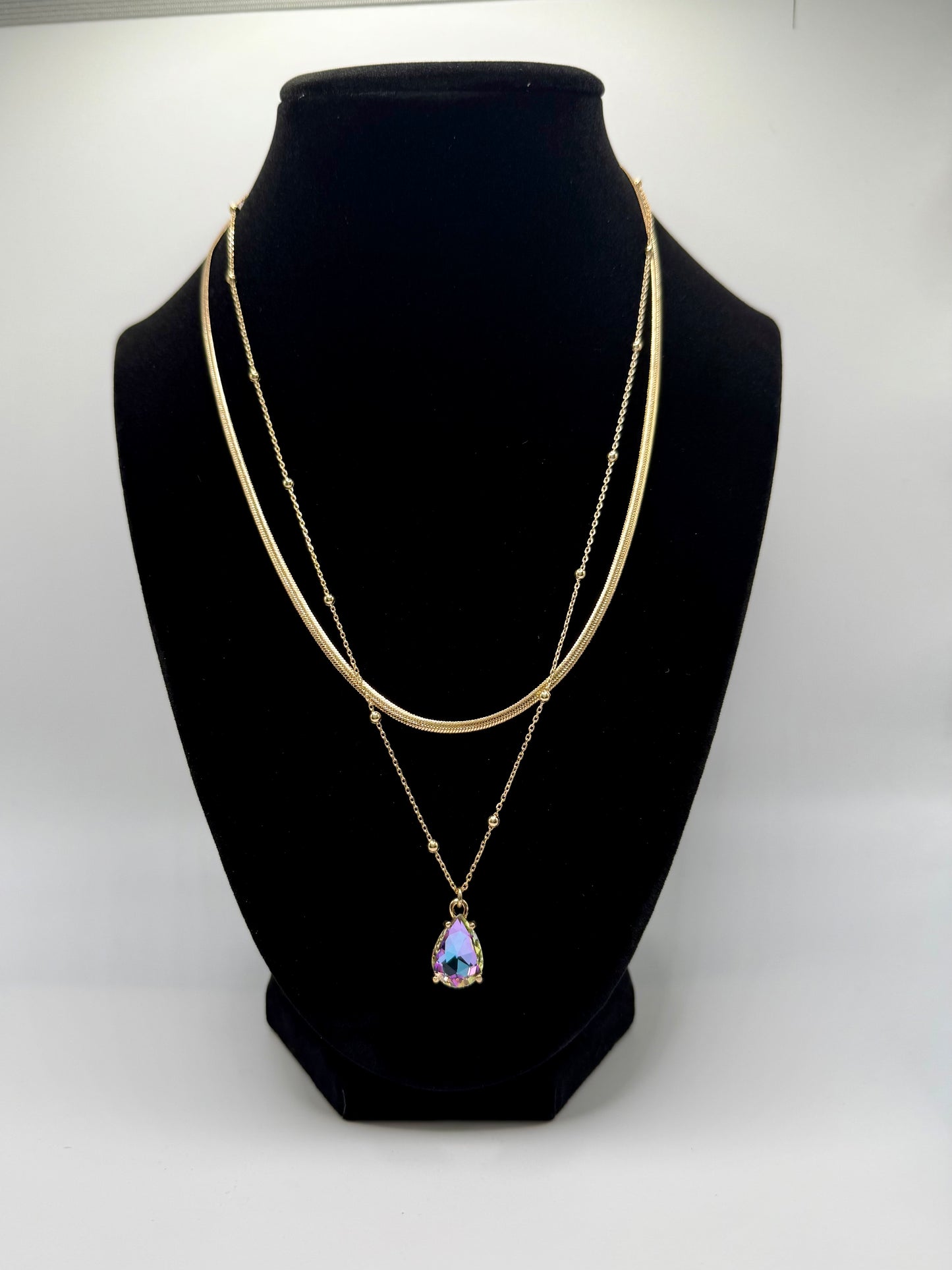 Purple Jewel Necklace