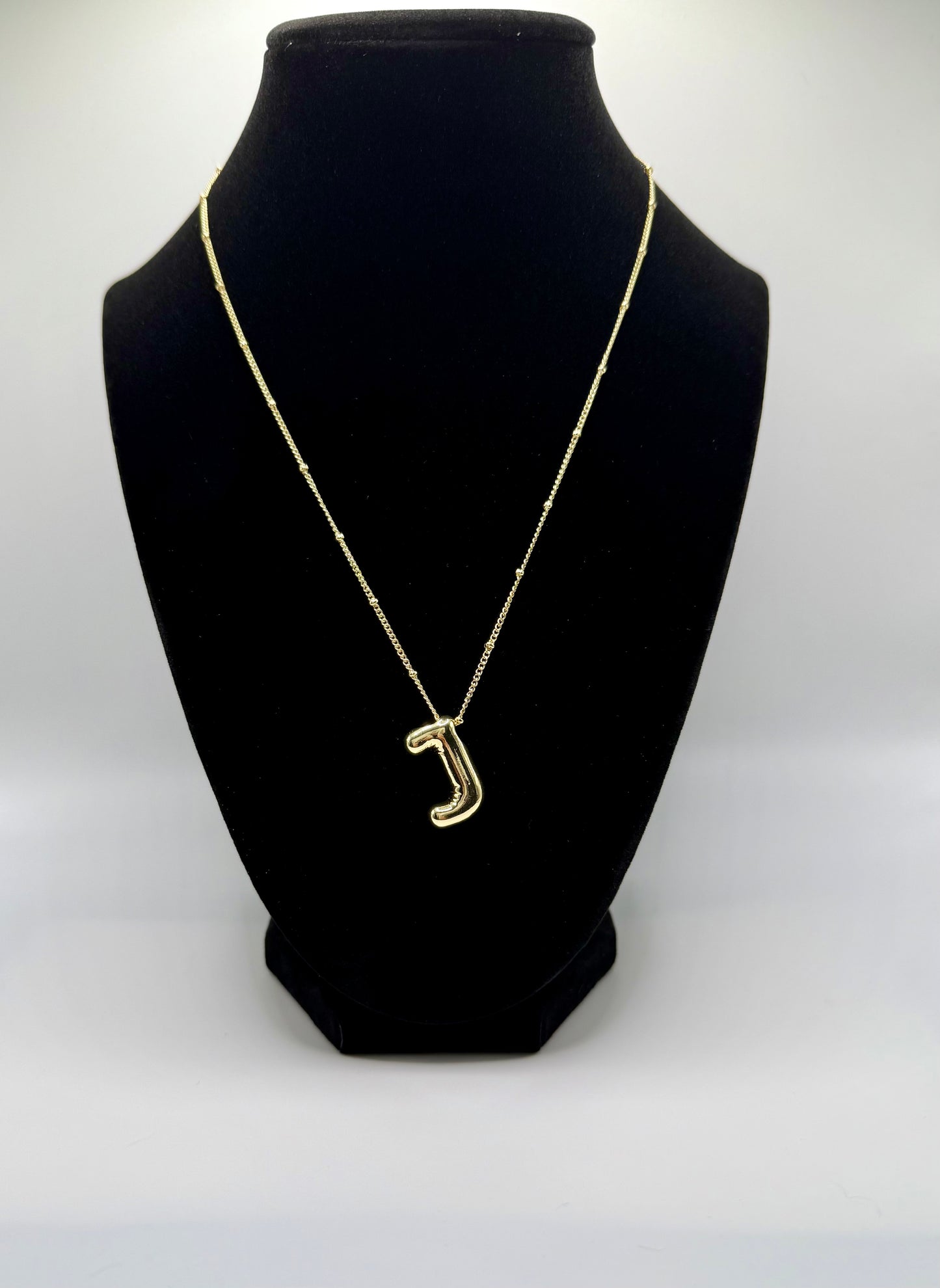 Balloon Letter Necklace