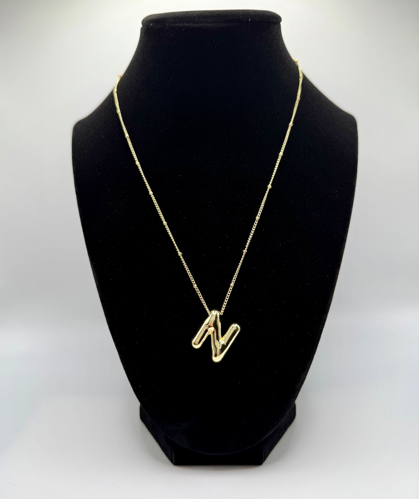 Balloon Letter Necklace