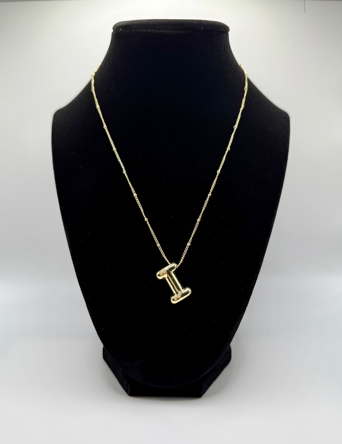 Balloon Letter Necklace