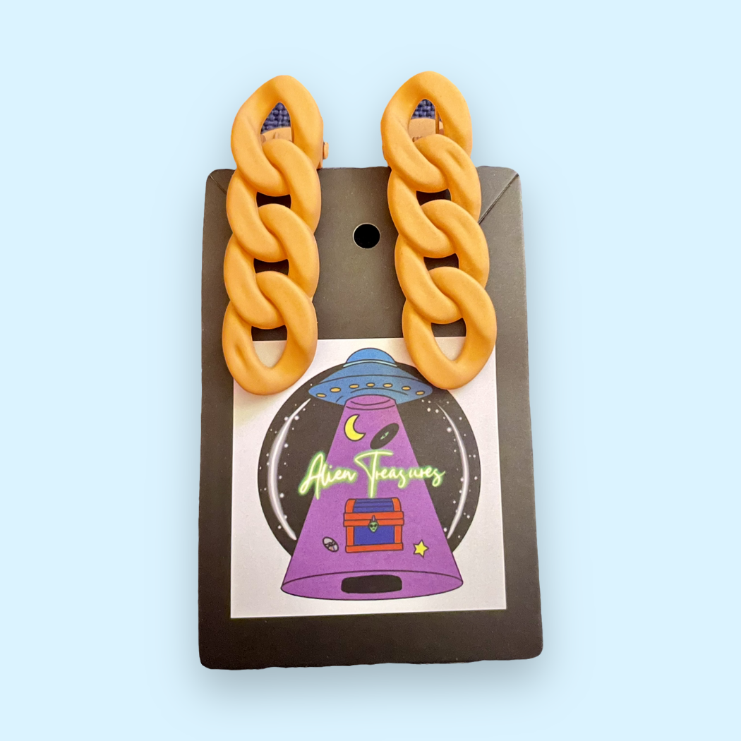 Chain Link Hair Clips (Set of 2)