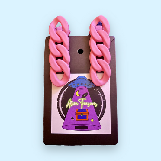 Chain Link Hair Clips (Set of 2)
