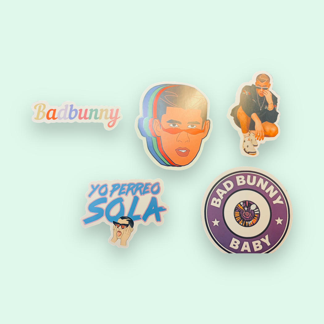 Bad Bunny Sticker Pack