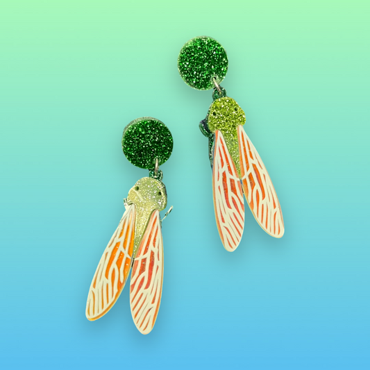 Cicada Earrings