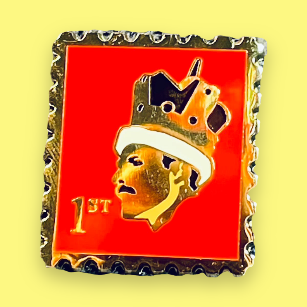 Freddie Stamp Pin