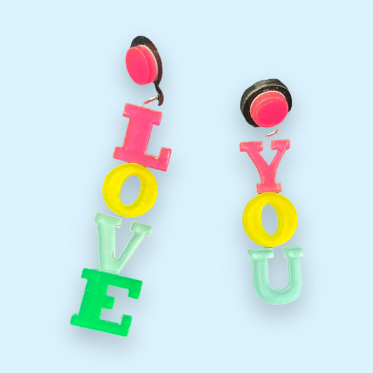 Love You Earrings