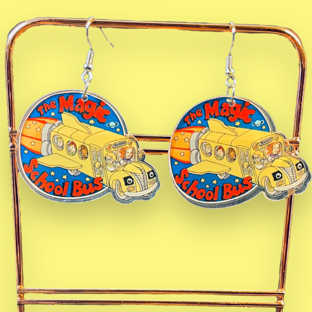 Magic School-bus Earrings