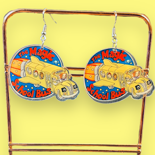 Magic School-bus Earrings