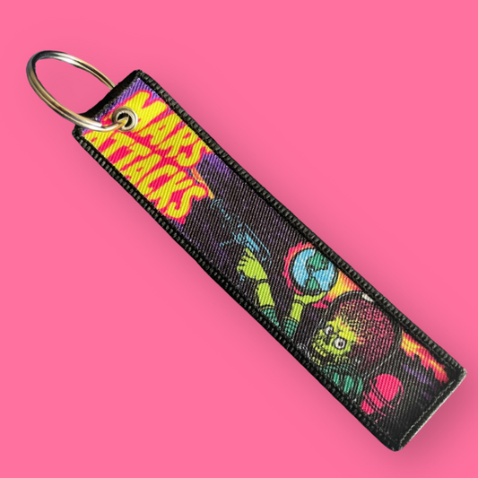 Mars Attacks Thread Keychain