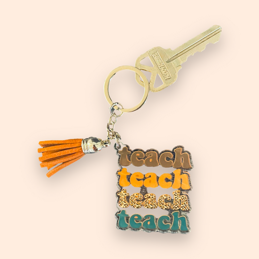 Teach Keychain