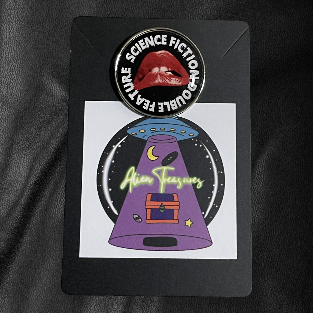 Double Feature Picture Show Pin